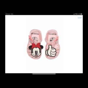 NIB Mini Melissa Mini Aranha Mickey and Friends